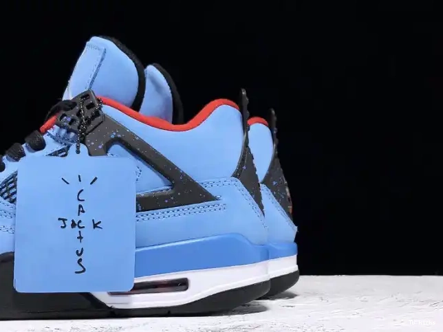 Rep TBK Cactus 308497-406 x Air 4 Jordan Scott Travis Jack 0508